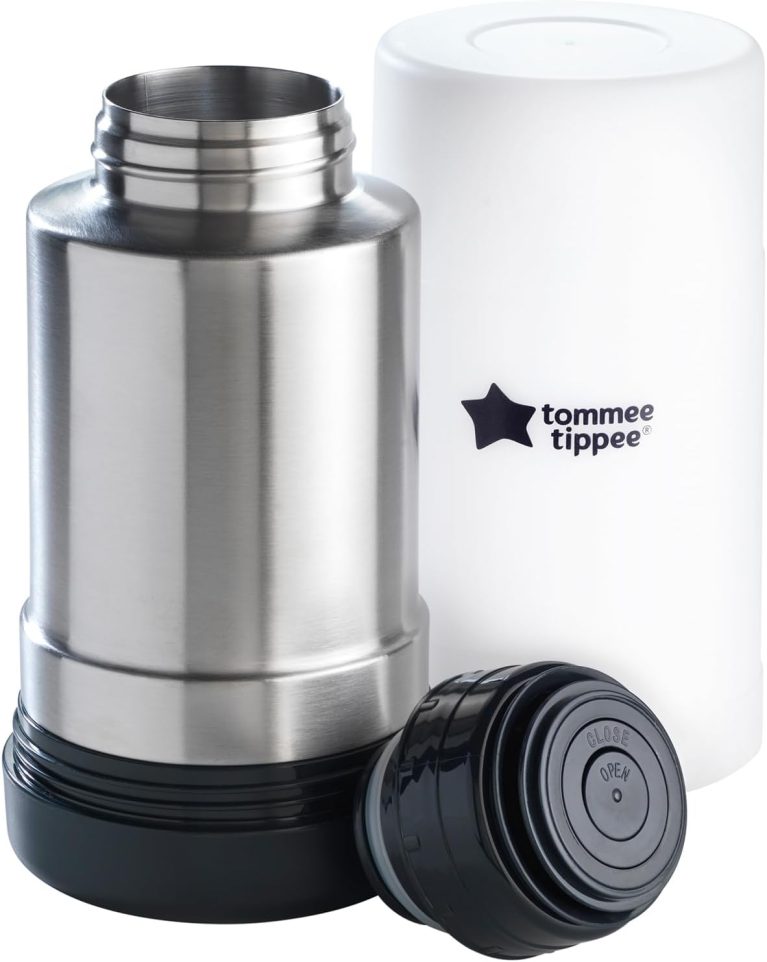 Tommee Tippee Chauffe-biberon Closer to Nature pour Bebe, Portable et Simple pour Chauffer Bouteilles et Nourriture, Sans BPA